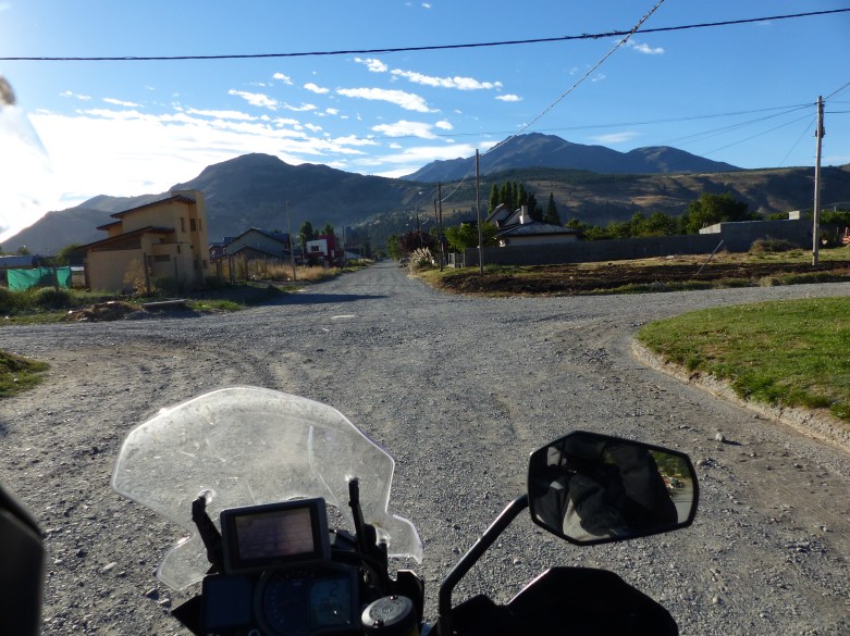 On our way to the campgrounds