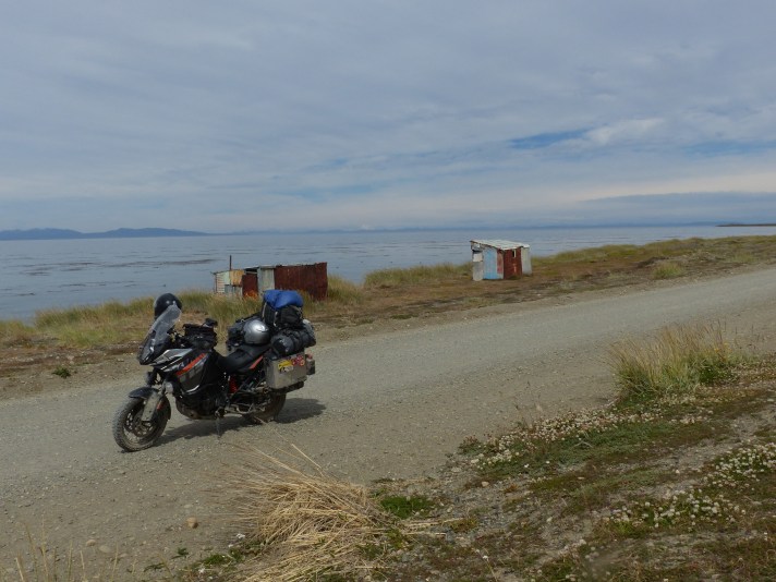 Lonely stretch along the coast