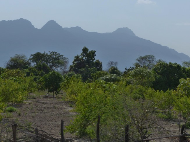 Starting to see the foothills of the Andes again.