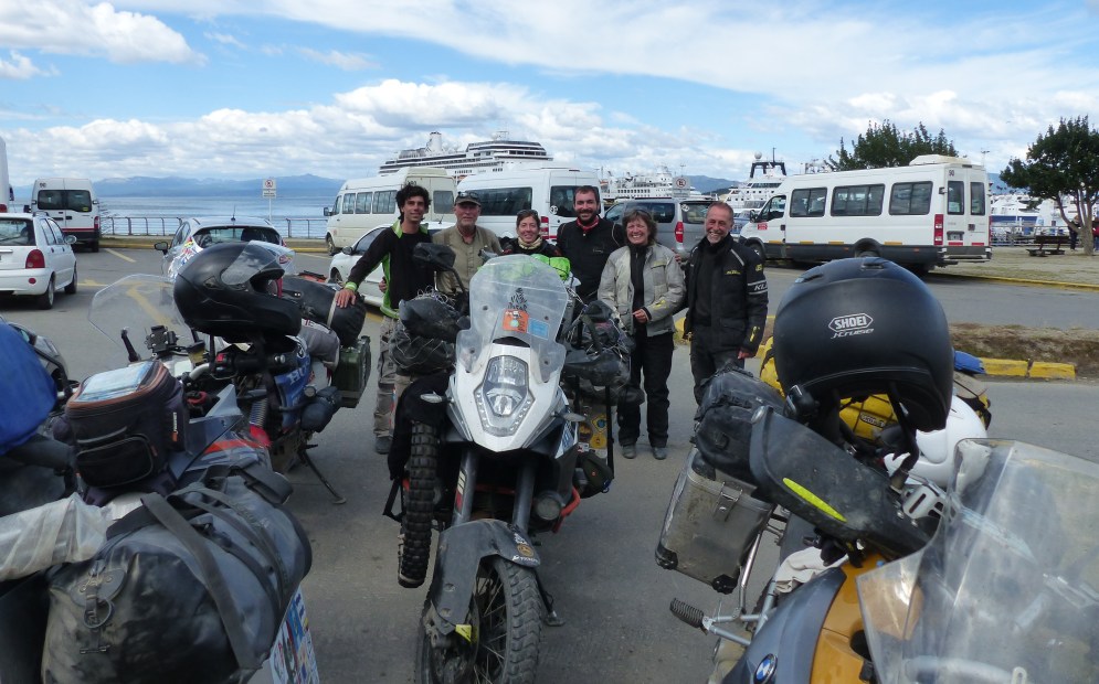 Ran into Fernando and Almu who we met in Equador plus their friend Lorenzo from Italy.