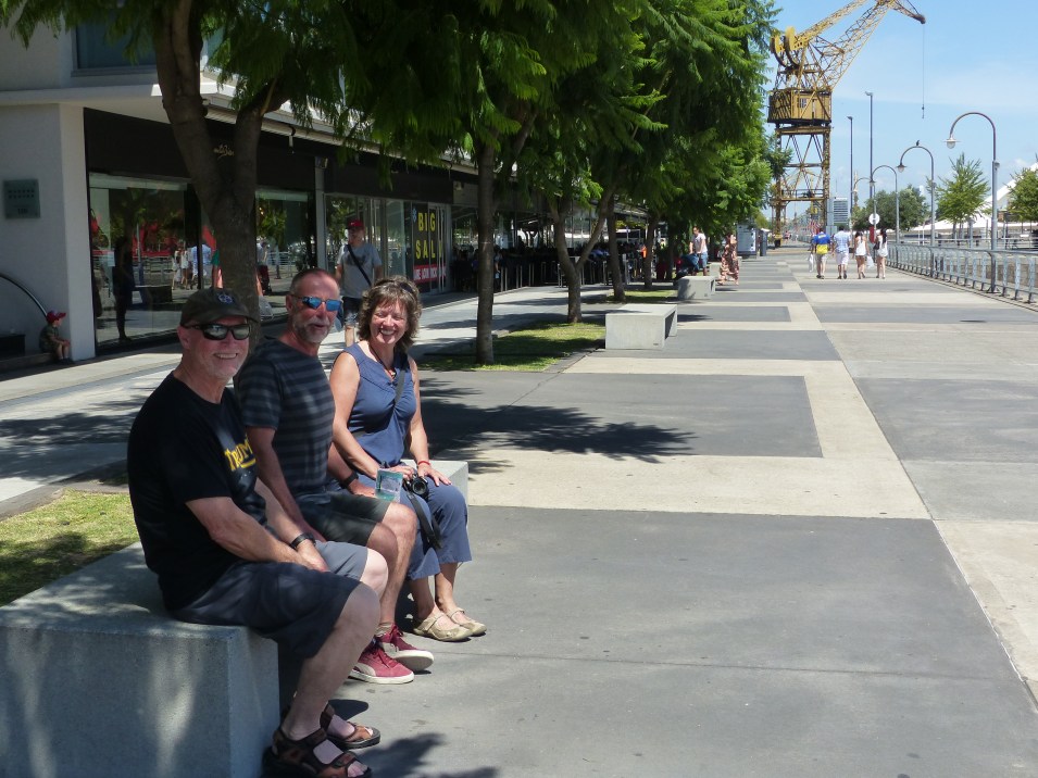 Contemplating our plans.