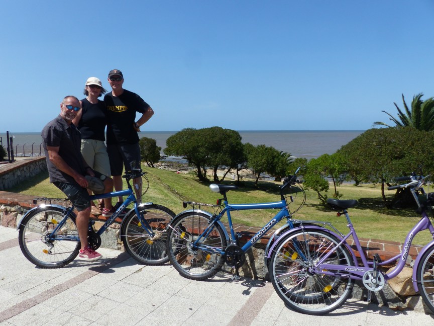 Still using two wheels.