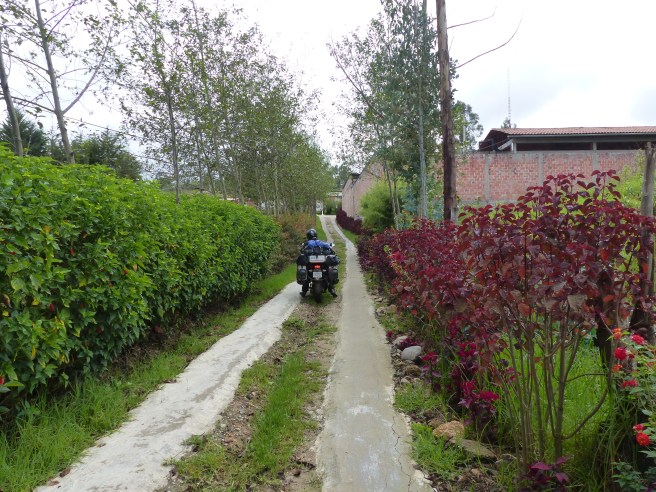 Leaving Villa de Paris.