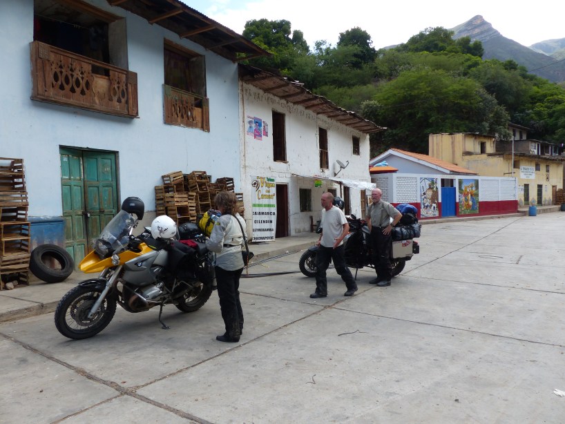 Arriving in Chacanto.