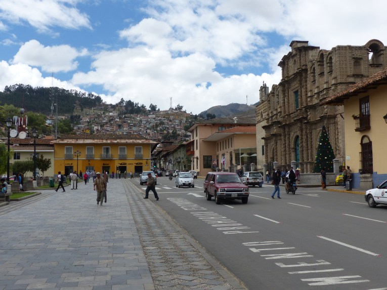 Photo taken next morning at the square