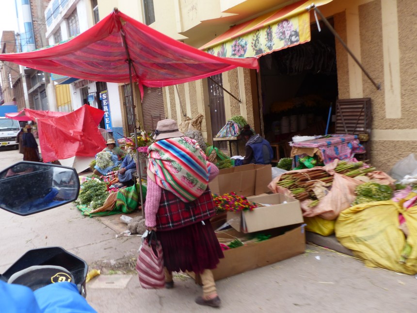 A village along the way.