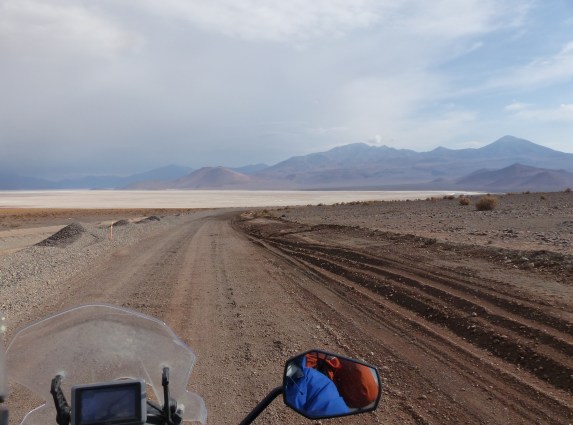 According to our map we were supposed to be on pavement