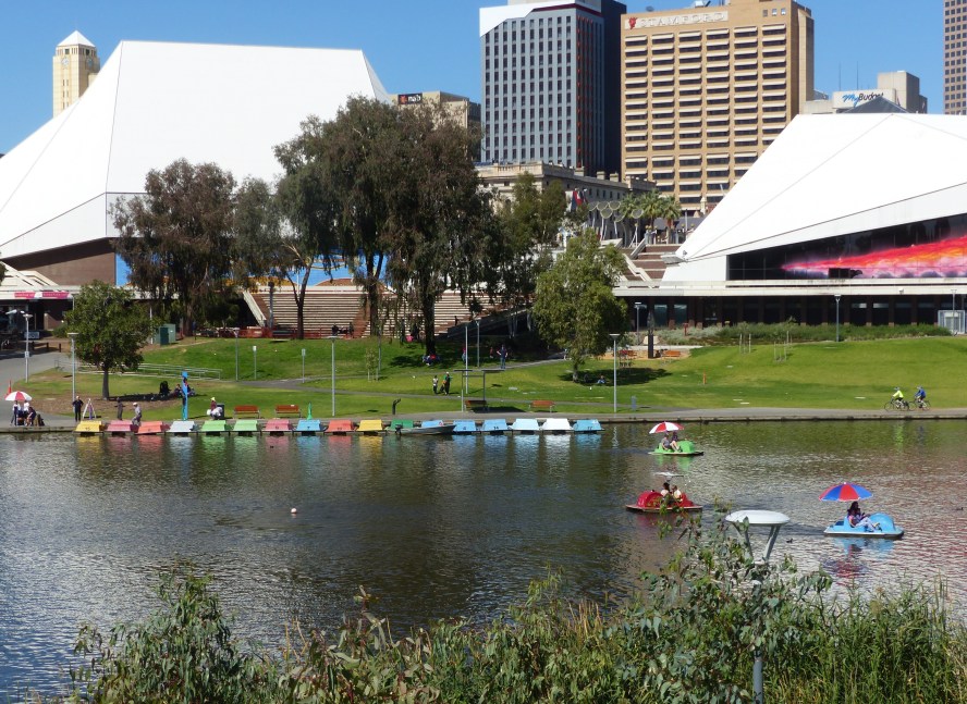 Along the River Torrens.