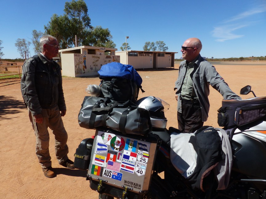 A rider from Holland who had just arrived from Indonesia.