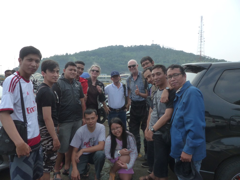 We and the bike were an ongoing focus of attention all through Indonesia.