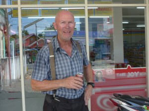 There's a lot of diesel exhaust...